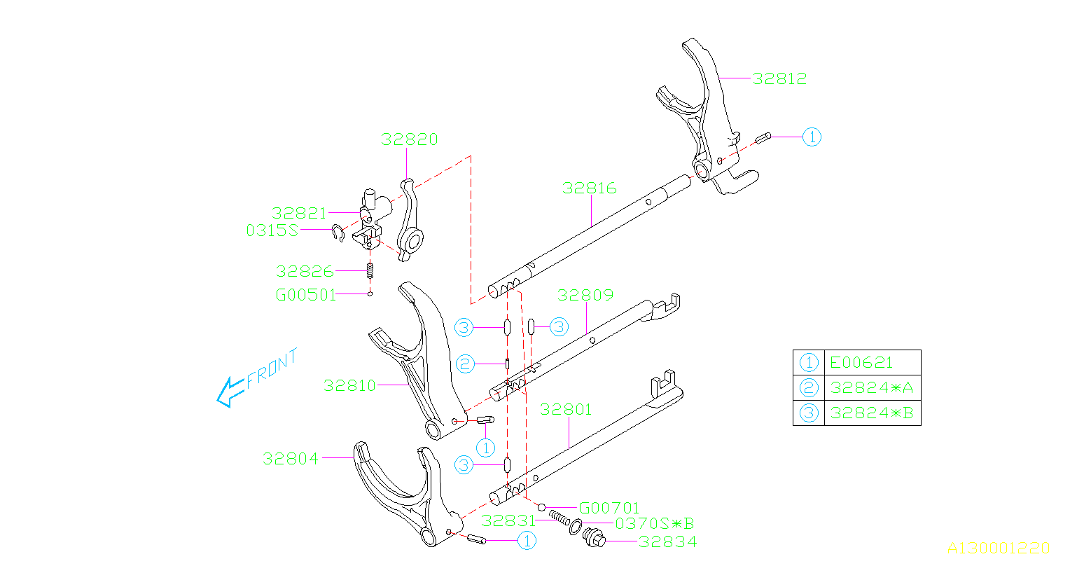 031514000 - Subaru Snap Ring. (Outer). SHIFTER, RAIL, FORK | Heuberger ...